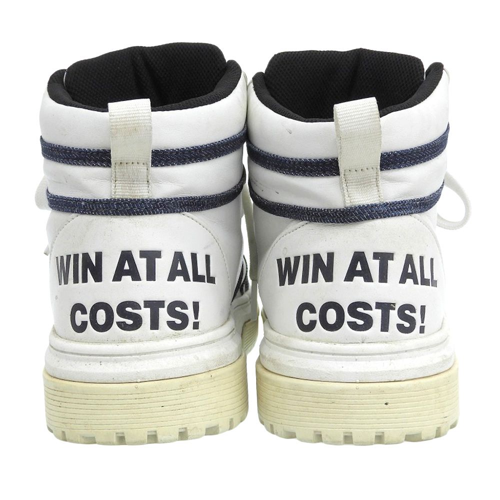 WAAC ワック ハイカット スニーカー シューズ メンズ 白 ホワイト 実寸