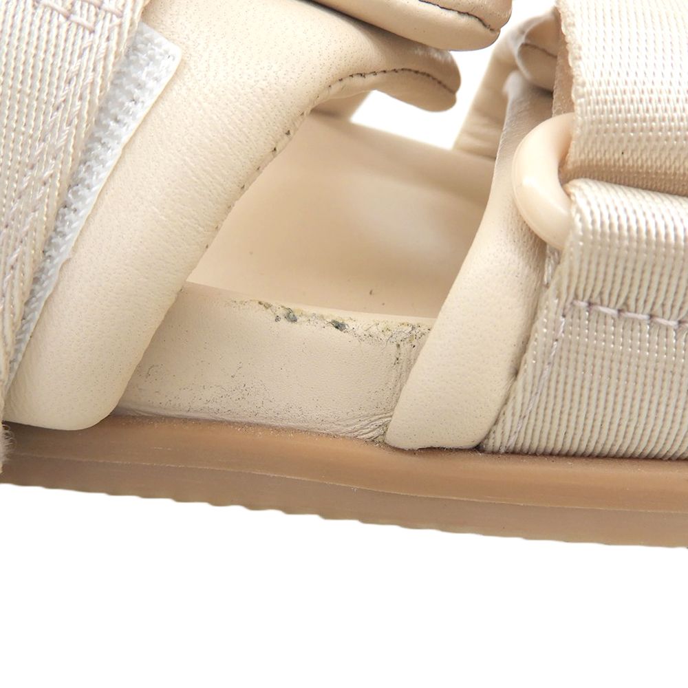  MONCLER モンクレール サンダル シューズ レディース ベージュ 38 その他 靴