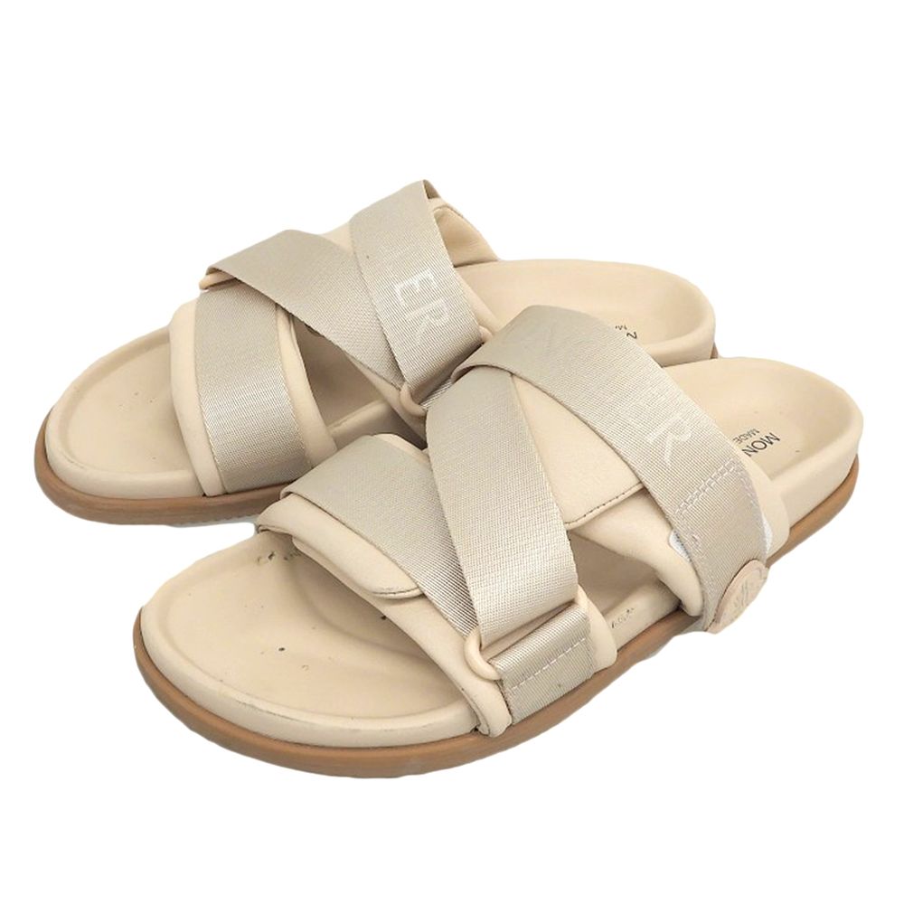 MONCLER モンクレール サンダル シューズ レディース ベージュ 38