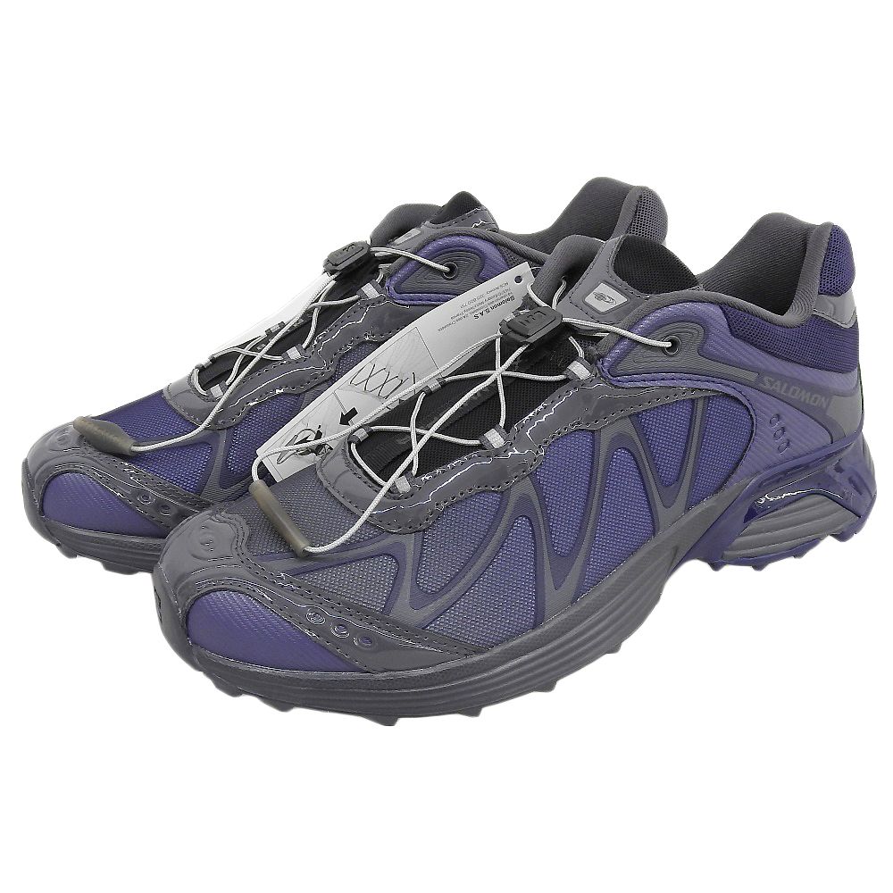 SALOMON サロモン ビームス別注 XT-Whisper スニーカー シューズ メンズ グレー×パープル 27 cm QK 1235-04 8.5 UK