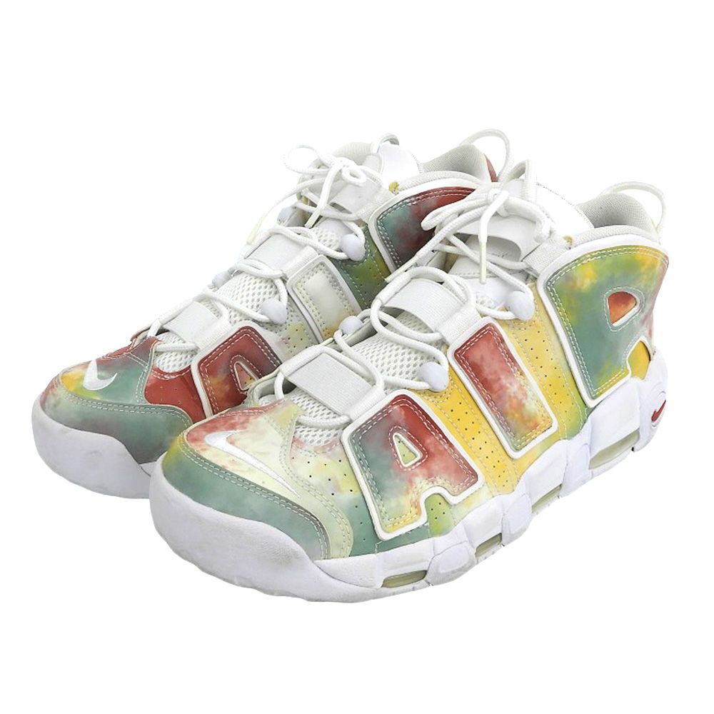 NIKE ナイキ AIR MORE UPTEMPO UNITED KINGDOM シューズ メンズ ホワイト×マルチ 29 cm AV 3809-700 11 US