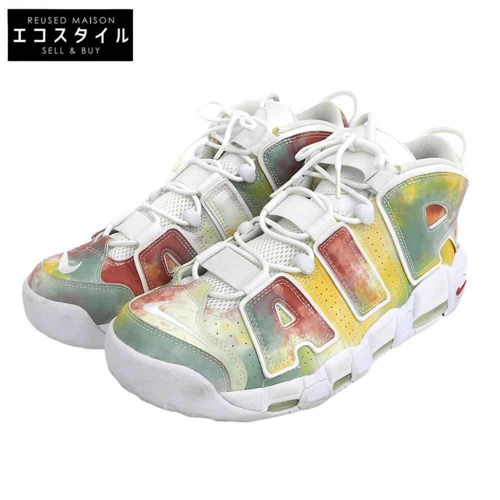 NIKE ナイキ AIR MORE UPTEMPO UNITED KINGDOM シューズ メンズ ホワイト×マルチ 29 cm AV 3809-700 11 US