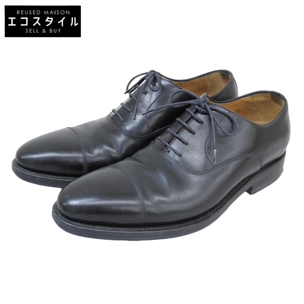 JALAN ジャランスリワヤ レザー ストレートチップ シューズ メンズ 黒 ブラック 7 1 2 98321 11120