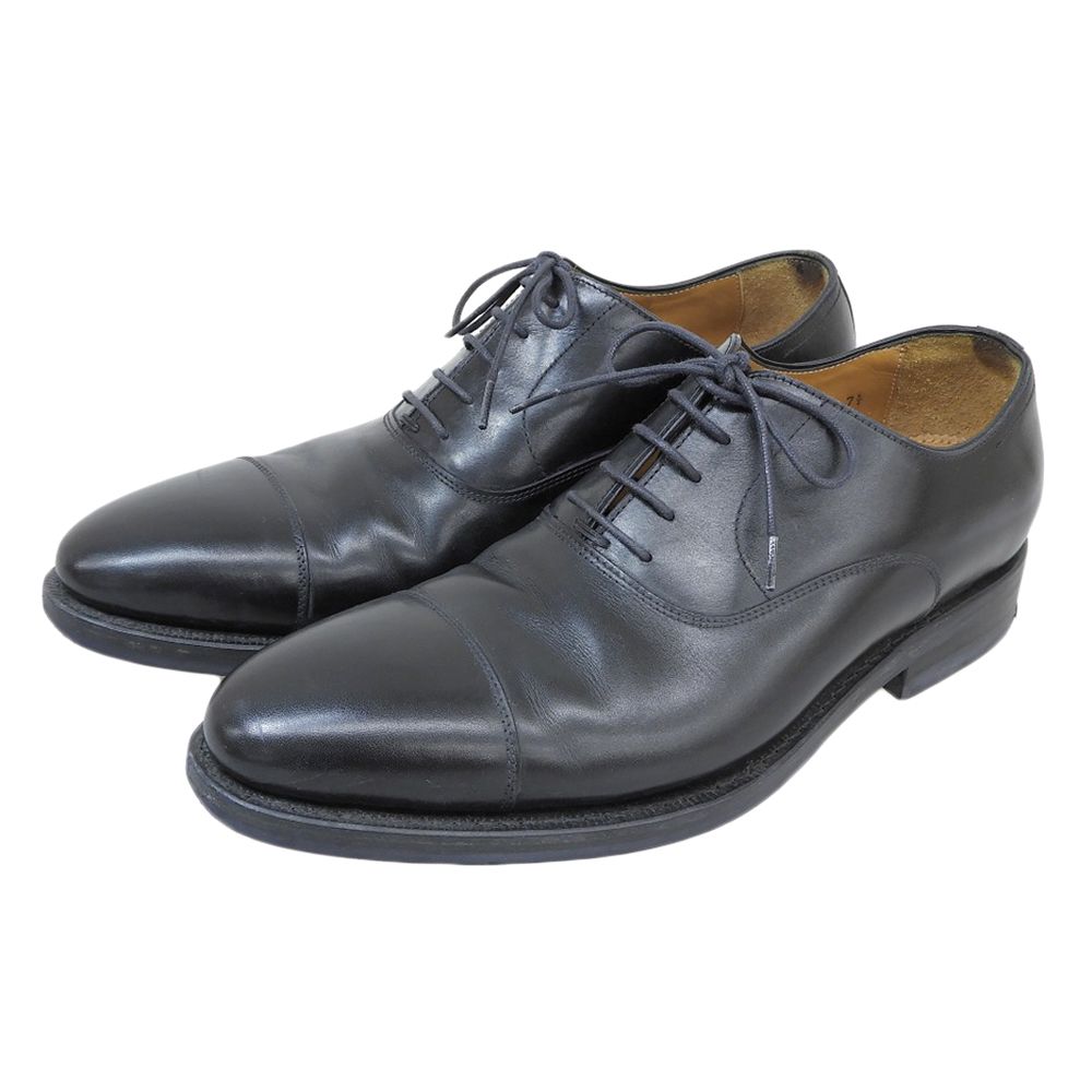 JALAN ジャランスリワヤ レザー ストレートチップ シューズ メンズ 黒 ブラック 7 1 2 98321 11120