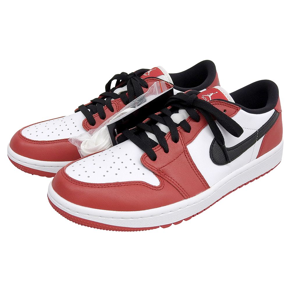 NIKE ナイキ AIR JORDAN 1 LOW Chicago ゴルフ シューズ メンズ レッド×ホワイト 28.5 cm DD 9315-600 10.5 US