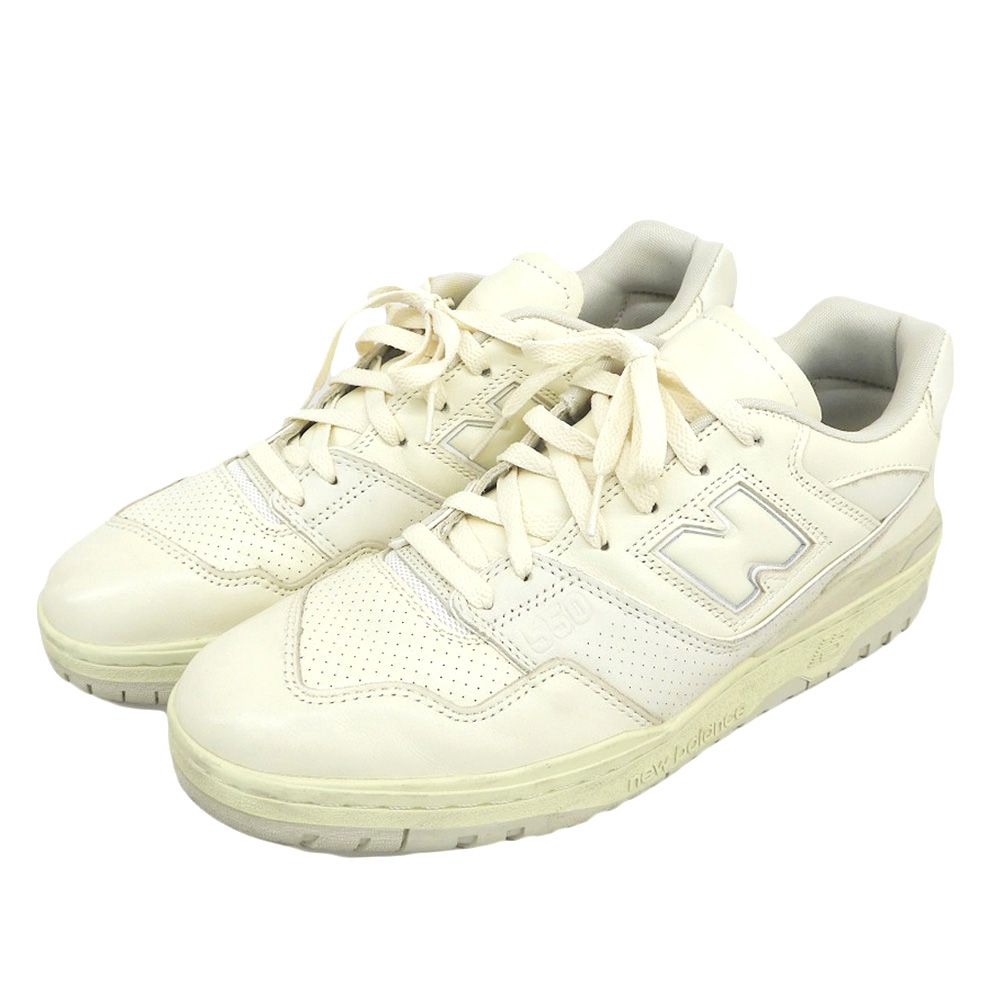 BALANCE ニュー ンス スニーカー シューズ メンズ アイボリー 29 cm BB 550 AR