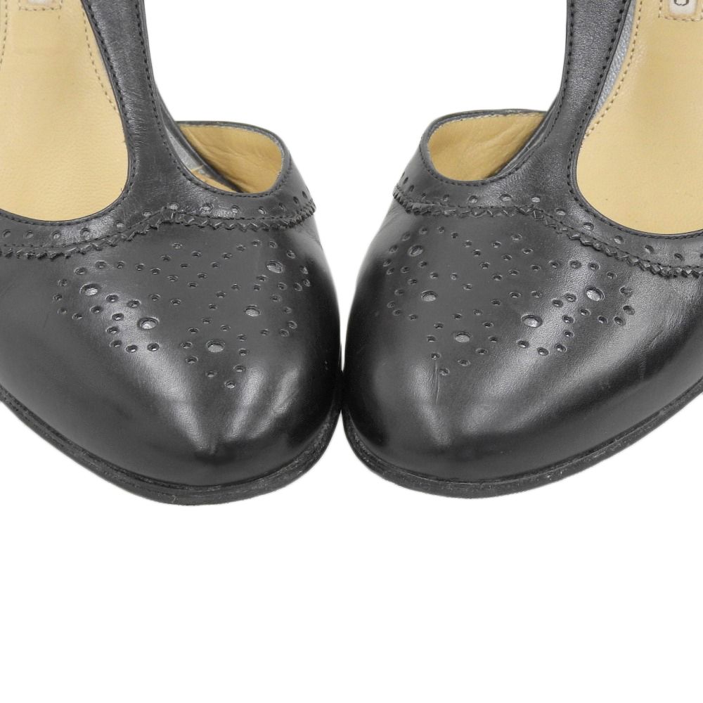 PELLICO ペリーコ 美品 パンチング アンクルストラップ パンプス