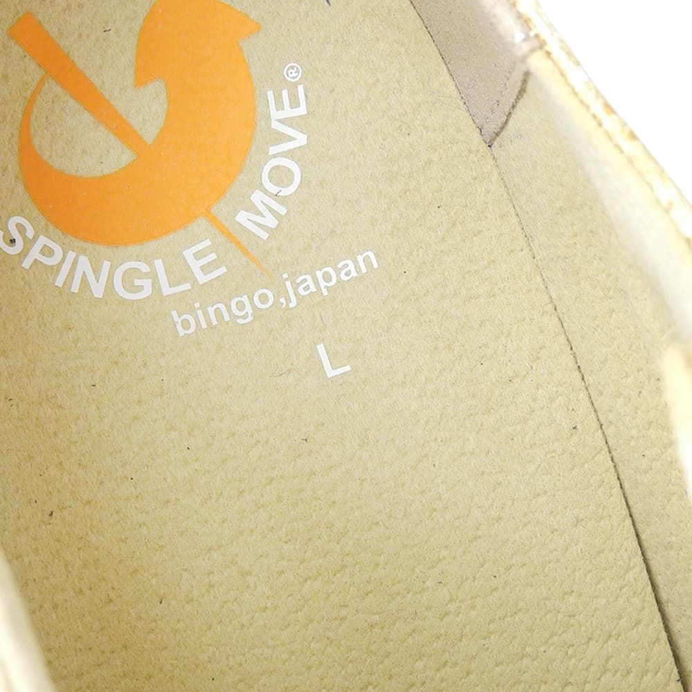 Spingle move スプリングムーブ 金襴 ローカットスニーカー シューズ メンズ ゴールド×ベージュ 26.5 cm SPM-171 L その他 靴