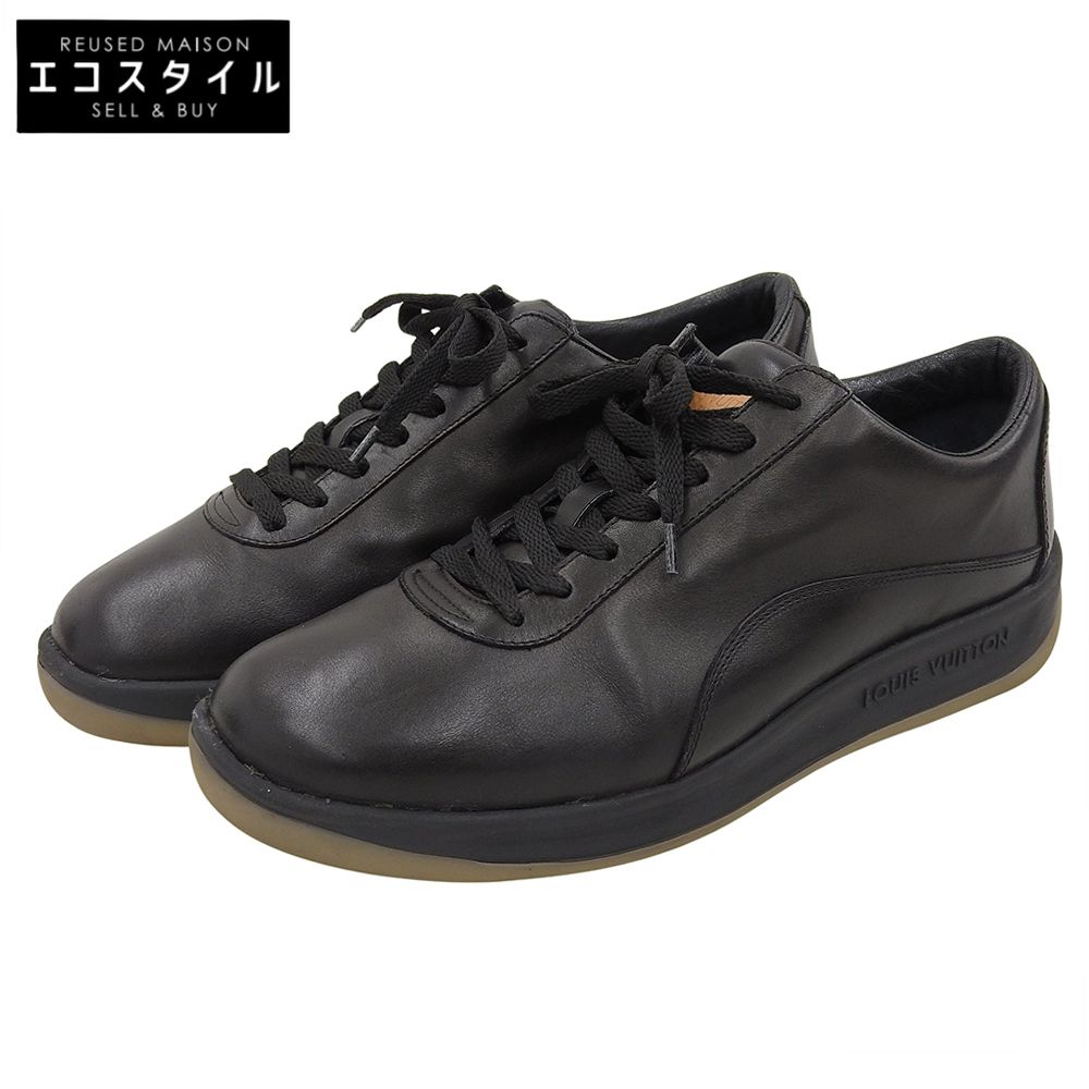 LOUIS VUITTON ルイヴィトン レザー ローカットスニーカー シューズ