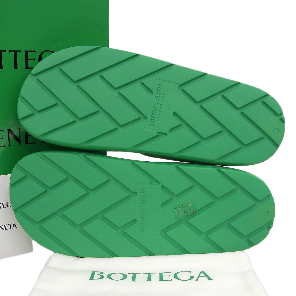 BOTTEGA VENETA ボッテガヴェネタ 新品同様 ラバー スライドサンダル