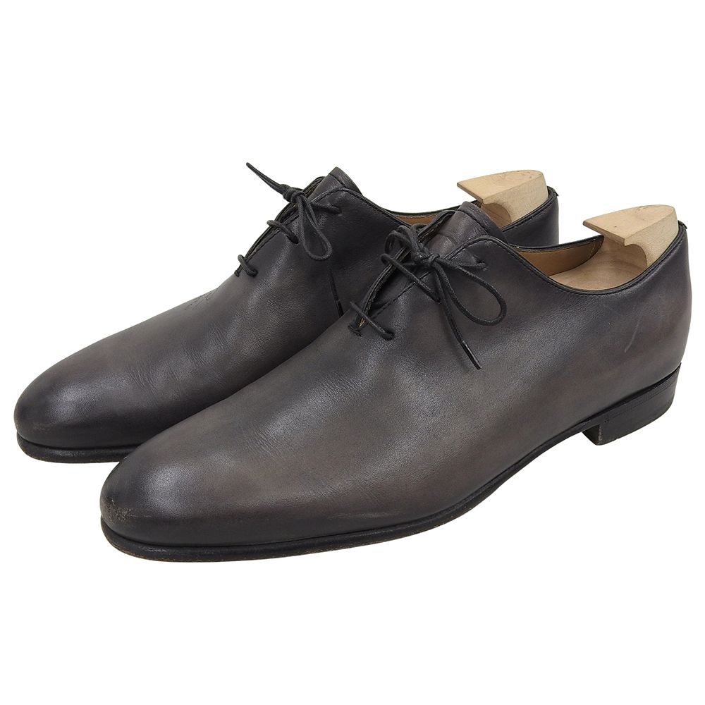 berluti ベルルッティ アレッサンドロ ガレ スクリットレザー オックスフォードシューズ メンズ ブラック 6