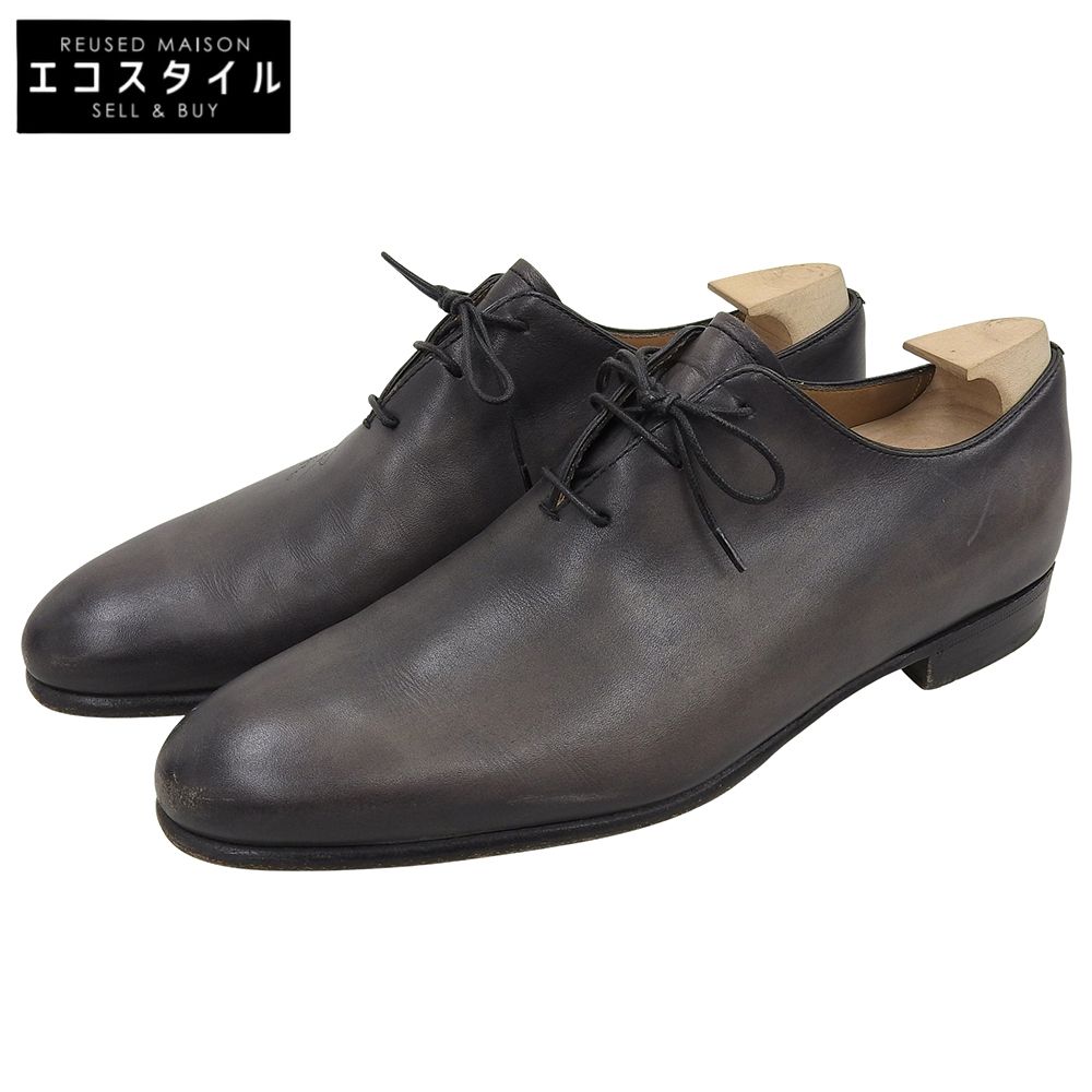 berluti ベルルッティ アレッサンドロ ガレ スクリットレザー オックスフォードシューズ メンズ ブラック 6