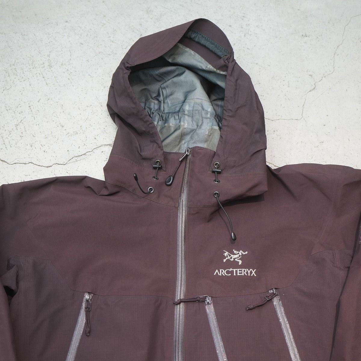 希少初期 00s ARC'TERYX アークテリクス Theta AR シータ 三連 ジップ