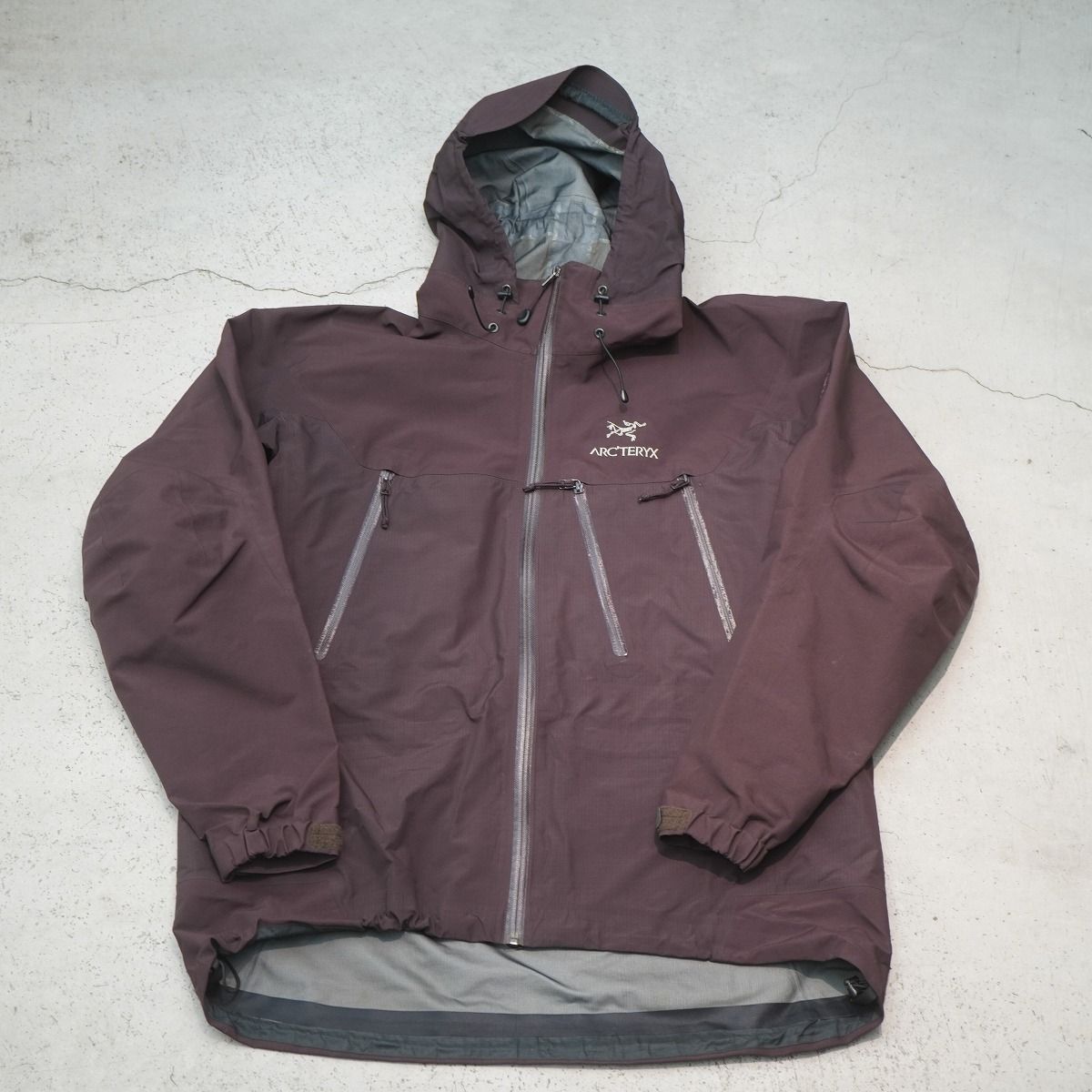 希少初期 00s ARC'TERYX アークテリクス Theta AR シータ 三連 ジップ