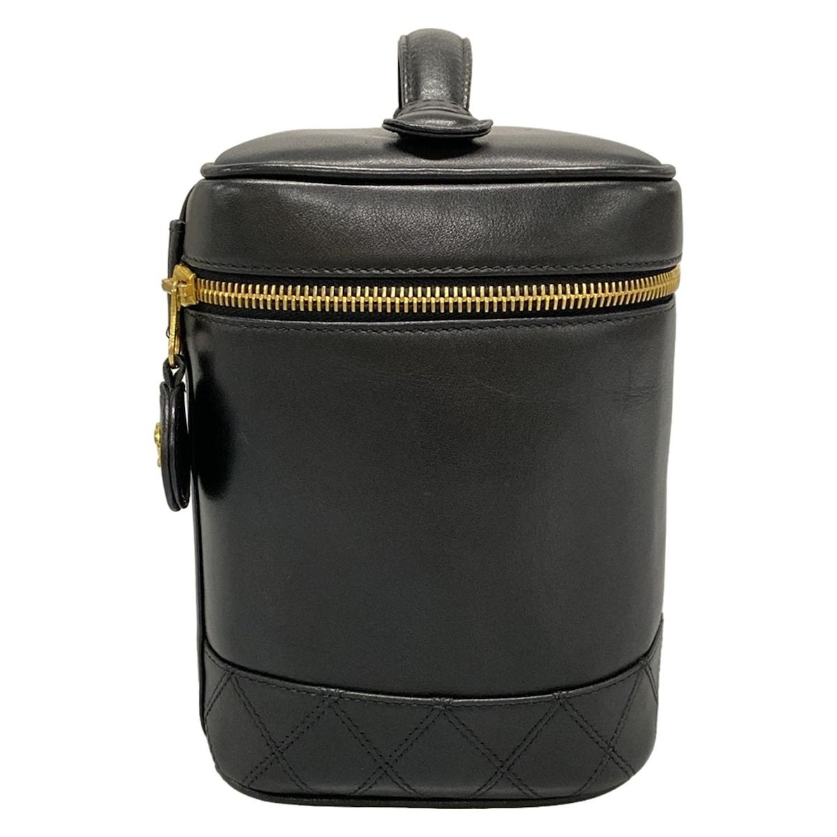 CHANEL(シャネル) バニティバッグ ビコローレ 黒 ラムスキン - メルカリ