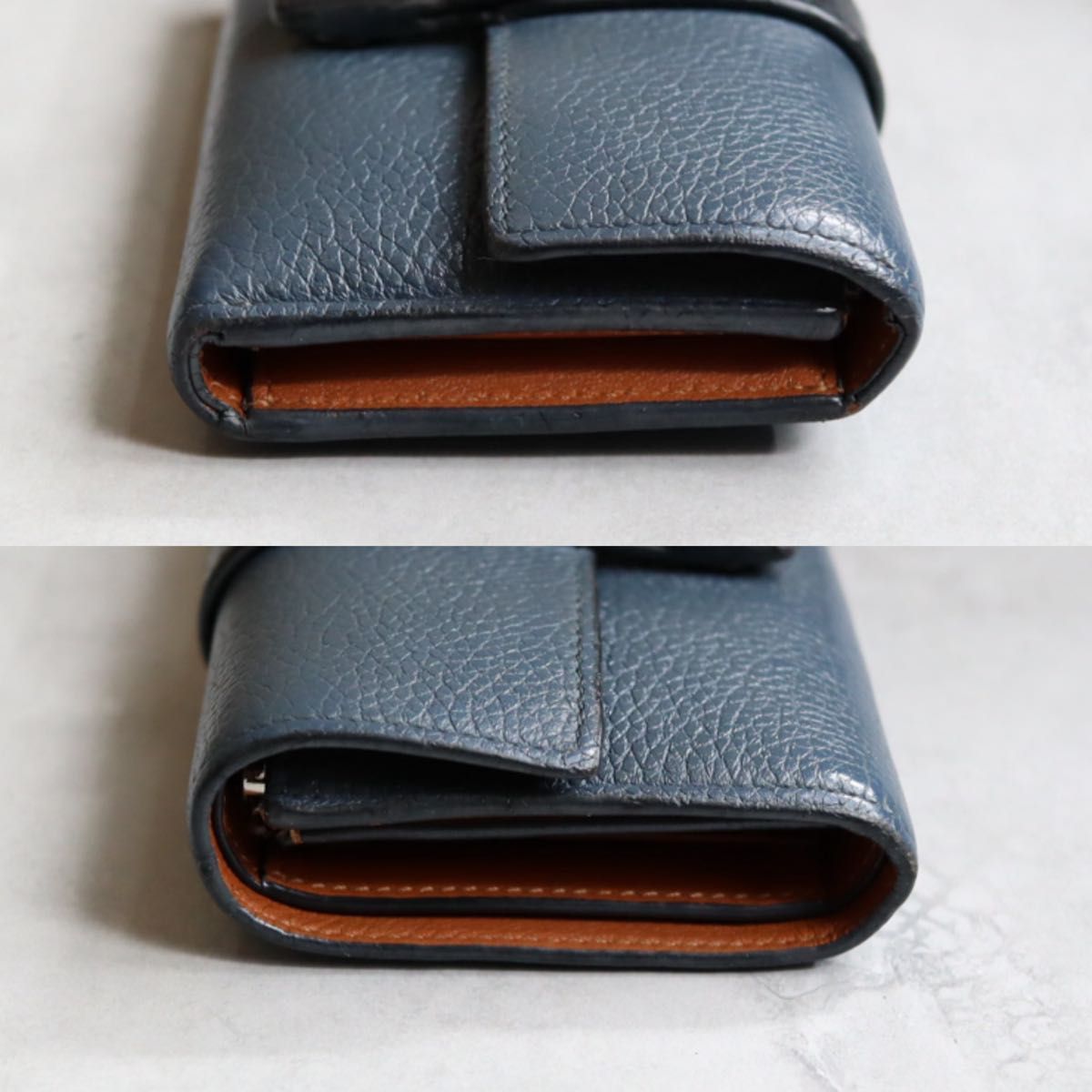 LOEWE ロエベ / スモールバーティカルウォレット 三つ折り財布 ソフト