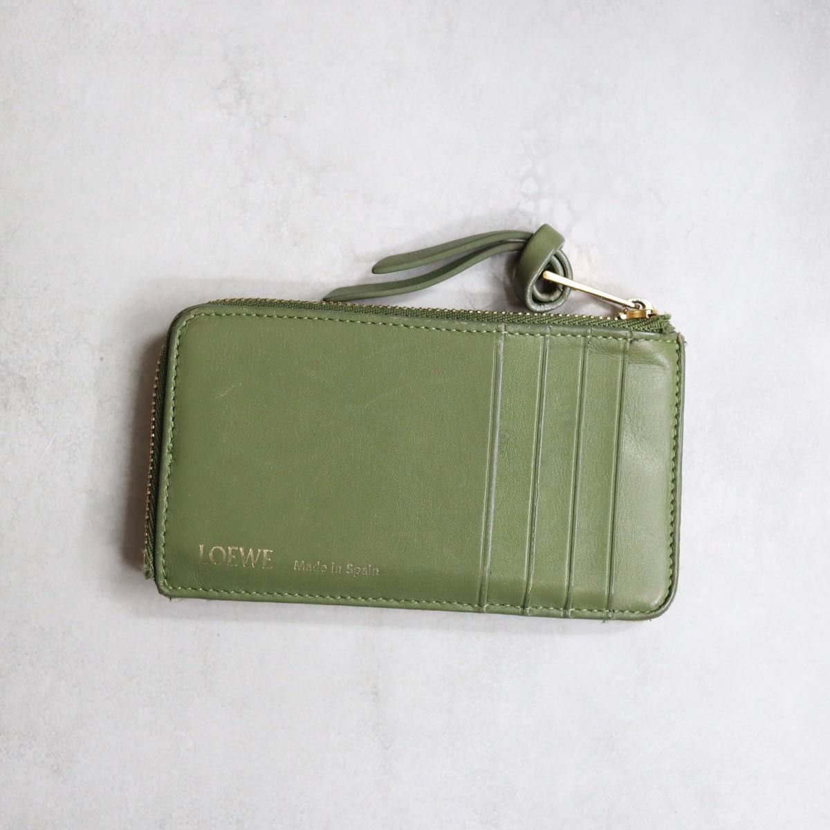 LOEWE ロエベ / ジャガードアナグラムコインカードホルダー