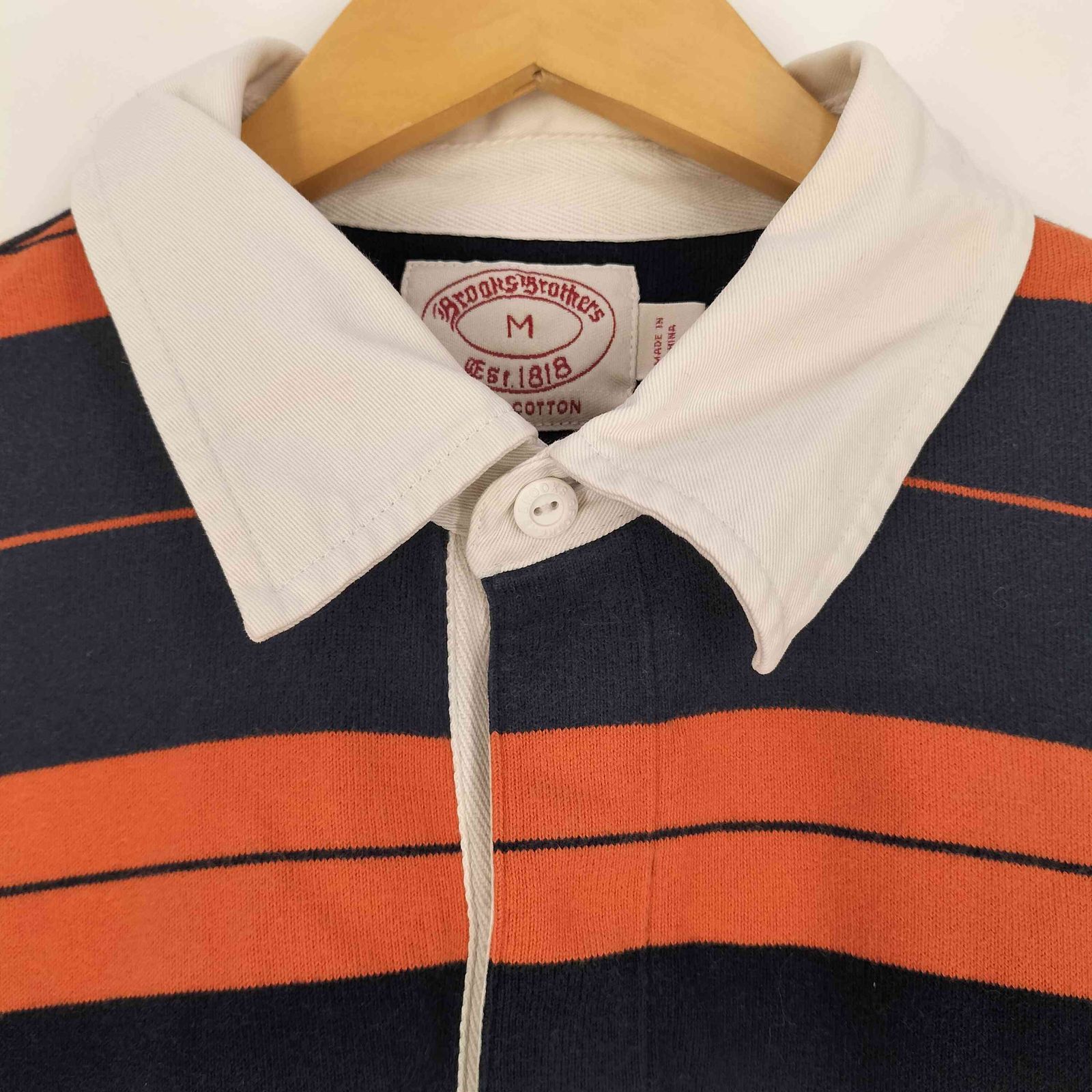 ブルックスブラザーズ BROOKS BROTHERS ボーダー ラガーシャツ メンズ