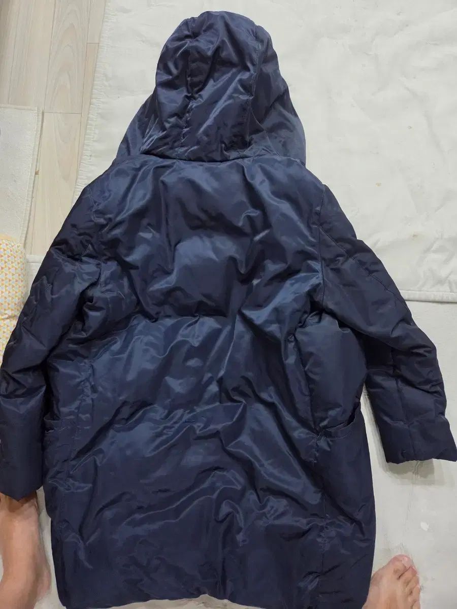 ズッカ 正規品 WHO フード セール グース ダウン コート ネイビー 100