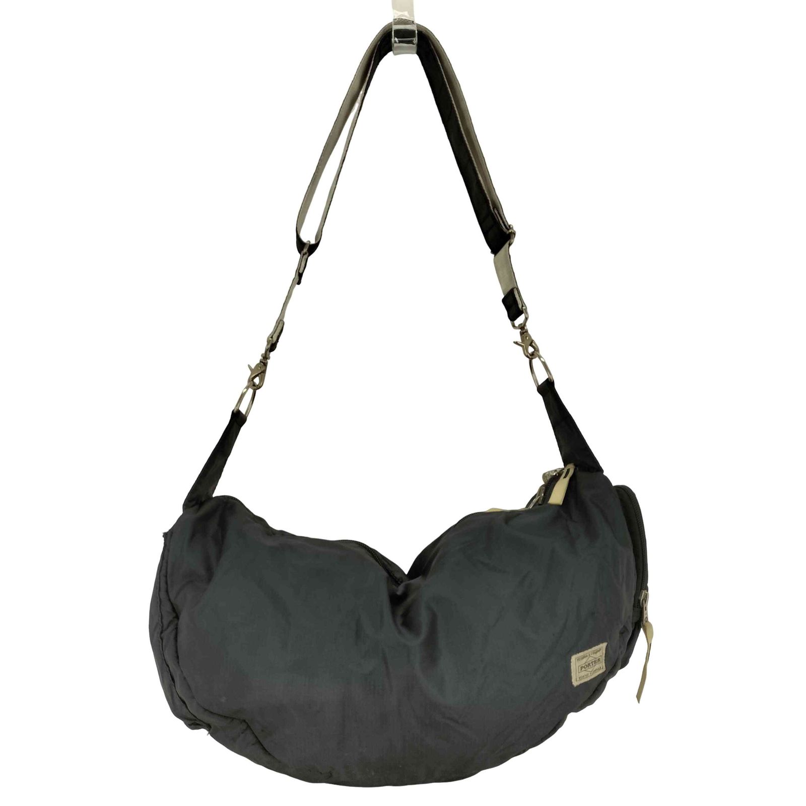 ポーター PORTER リバーシブル 裏地ボーダー ショルダーバッグ メンズ 表記無
