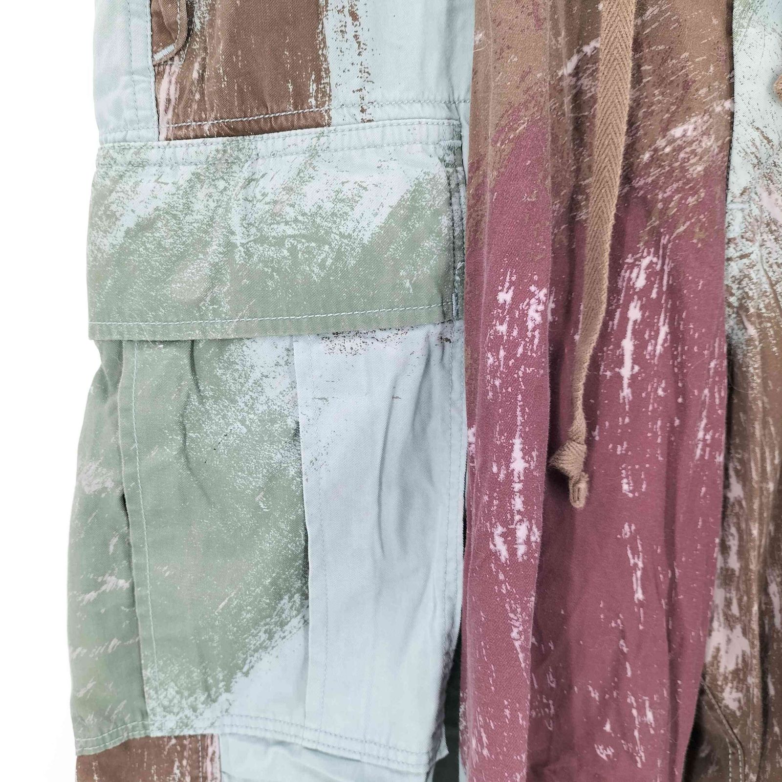 キャピタル KAPITAL Combed Burberry Brush-Camo Jumbo Cargo Pants