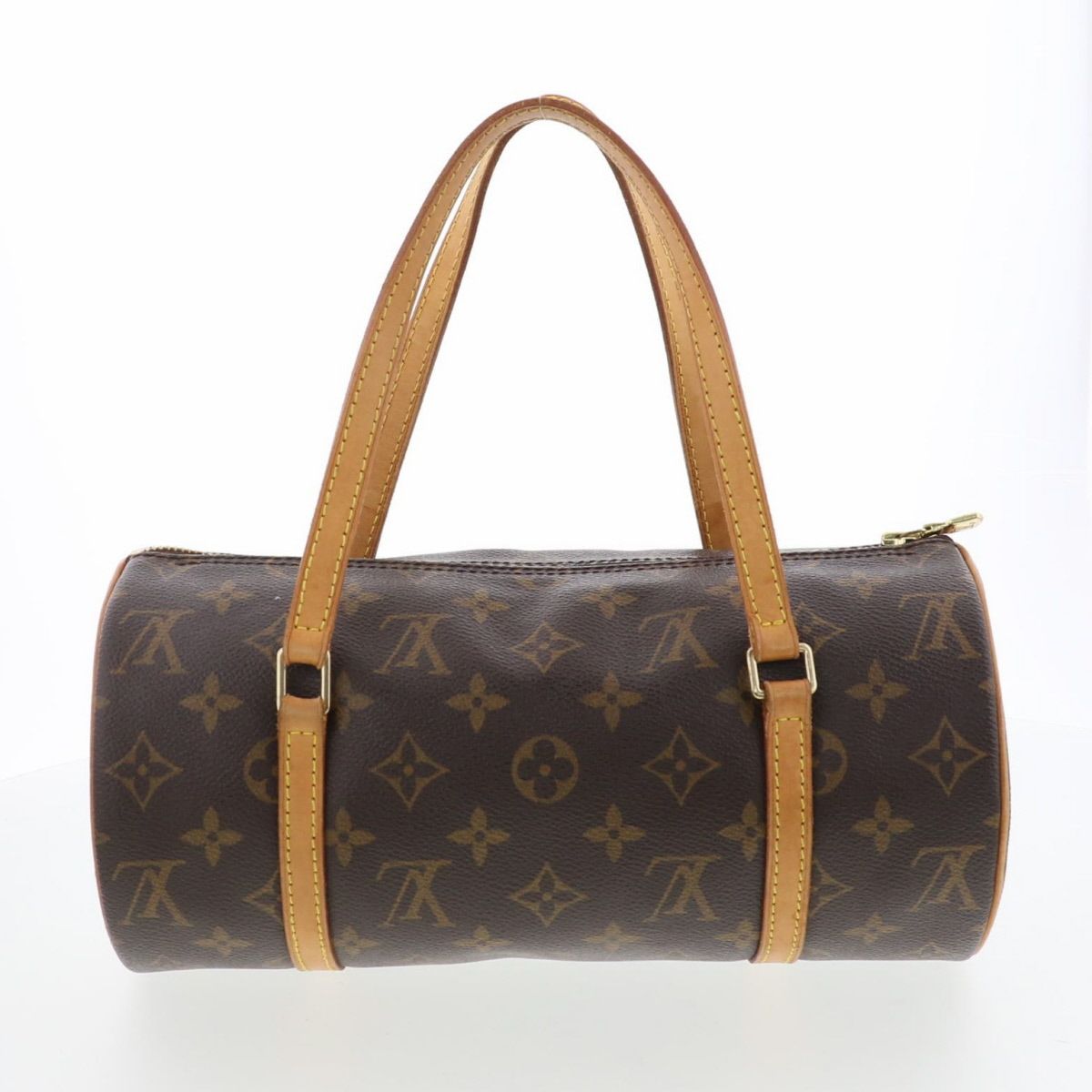  LOUIS VUITTON ルイ ヴィトン モノグラム パピヨン ハンドバッグ M 51386 レディース ヌメ革 ブラウン ハンドバッグ バッグ