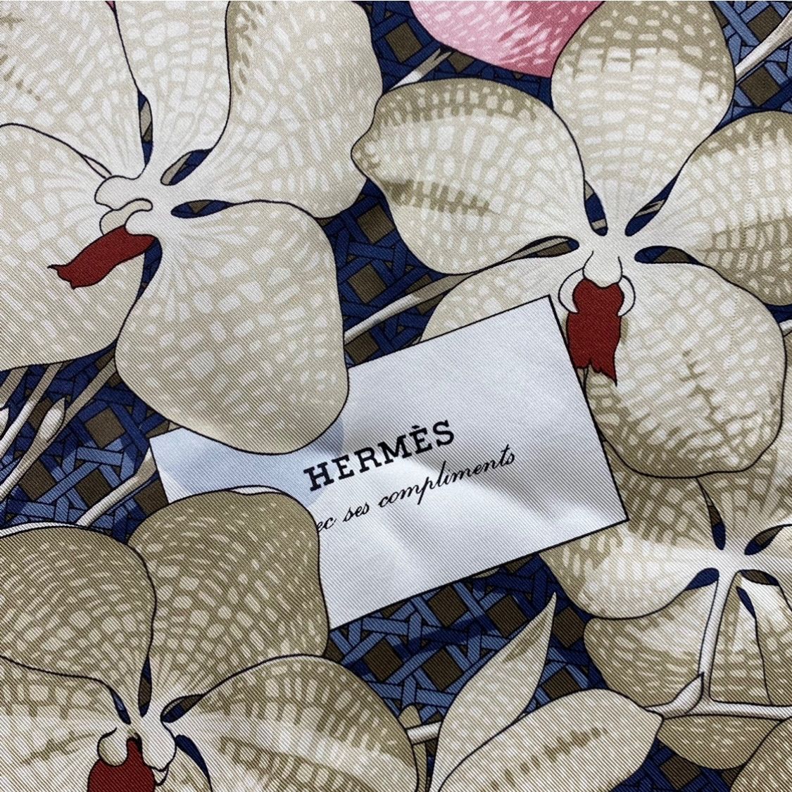 エルメス カレ90 SOUVENIRS D'ASIE シルクスカーフ アジアの想い出