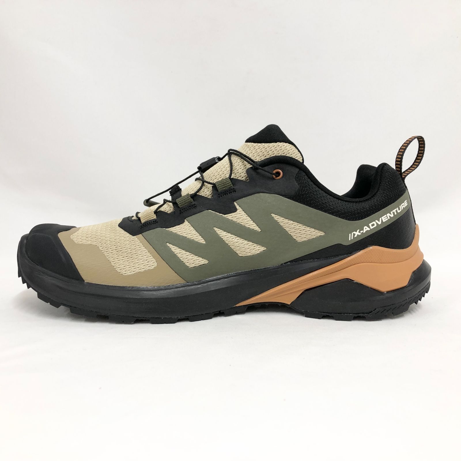  SALOMON サロモン X GORE TEX カーキ系 27 5 cm トレイルランニングシューズ アウトドアシューズ