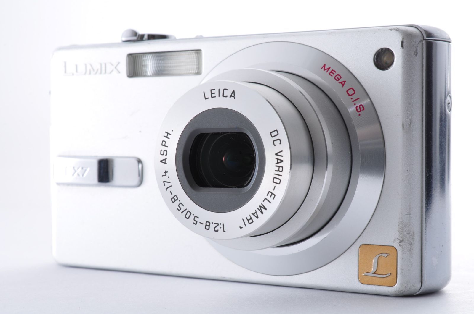 訳あり Panasonic LUMIX DMC-FX7 シルバー パナソニック - メルカリ