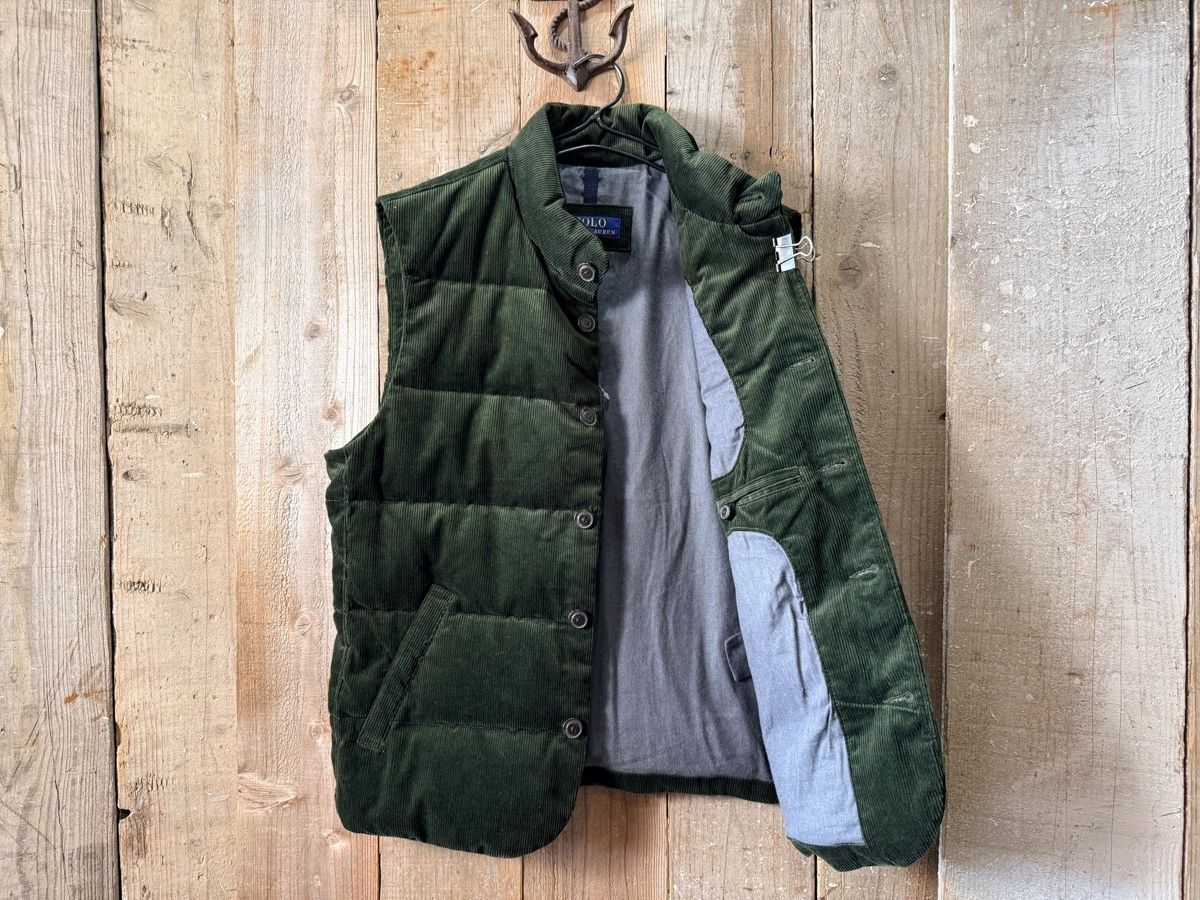 Polo Ralph Lauren(ラルフローレン)：コーデュロイ ダウン ベスト