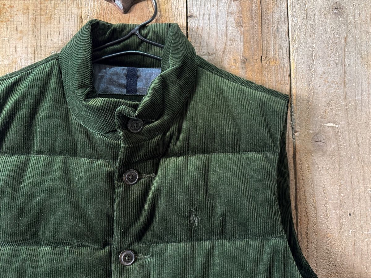Polo Ralph Lauren(ラルフローレン)：コーデュロイ ダウン ベスト