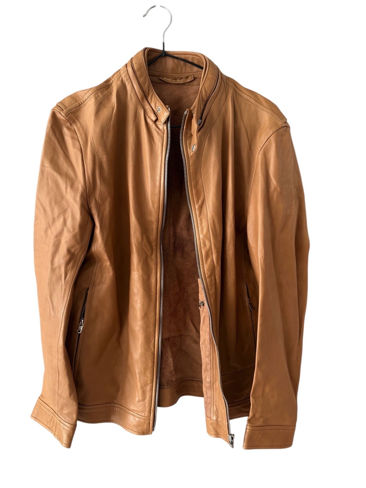 QUAI DE VALMY ケドバルミー 革ジャン ジャケット ブラウン レディース D 7