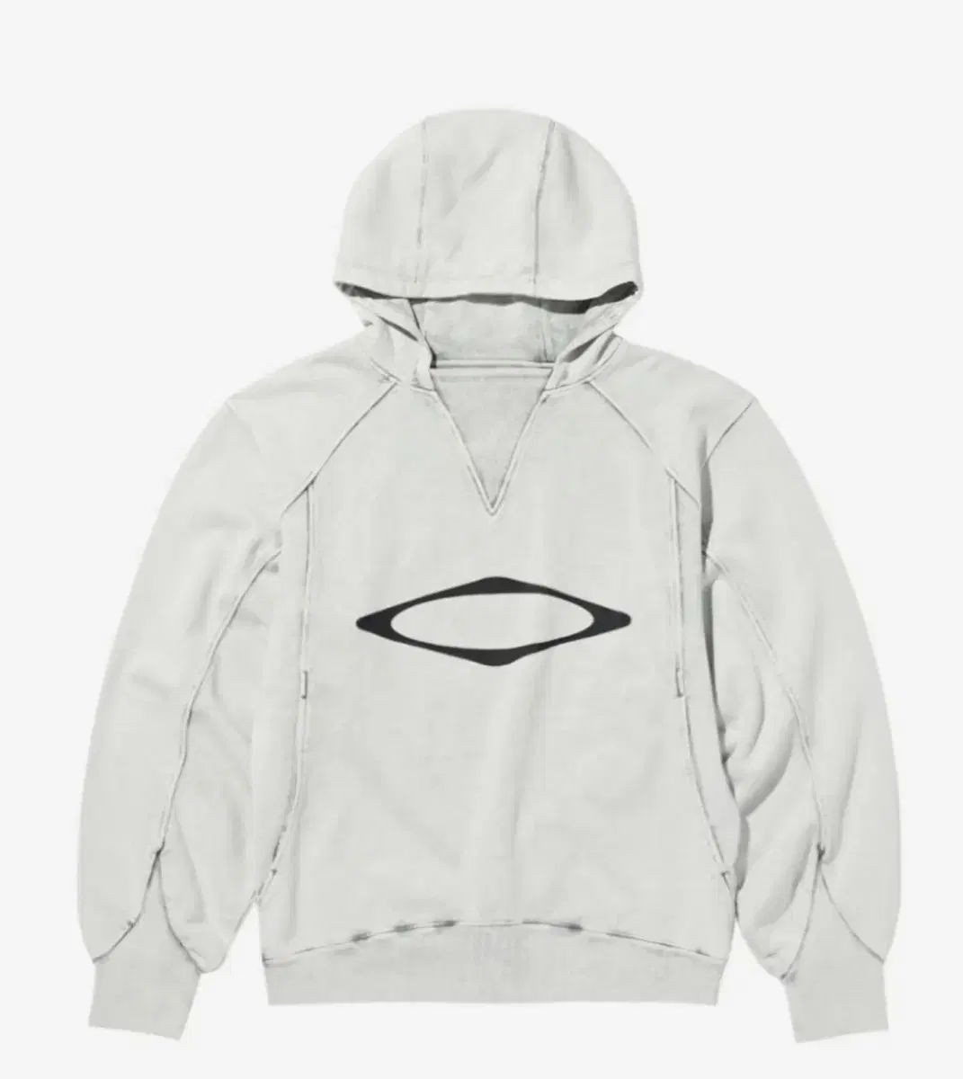 ミスチーフ ブリーチド プルオーバー フーディー Tシャツ カーキ