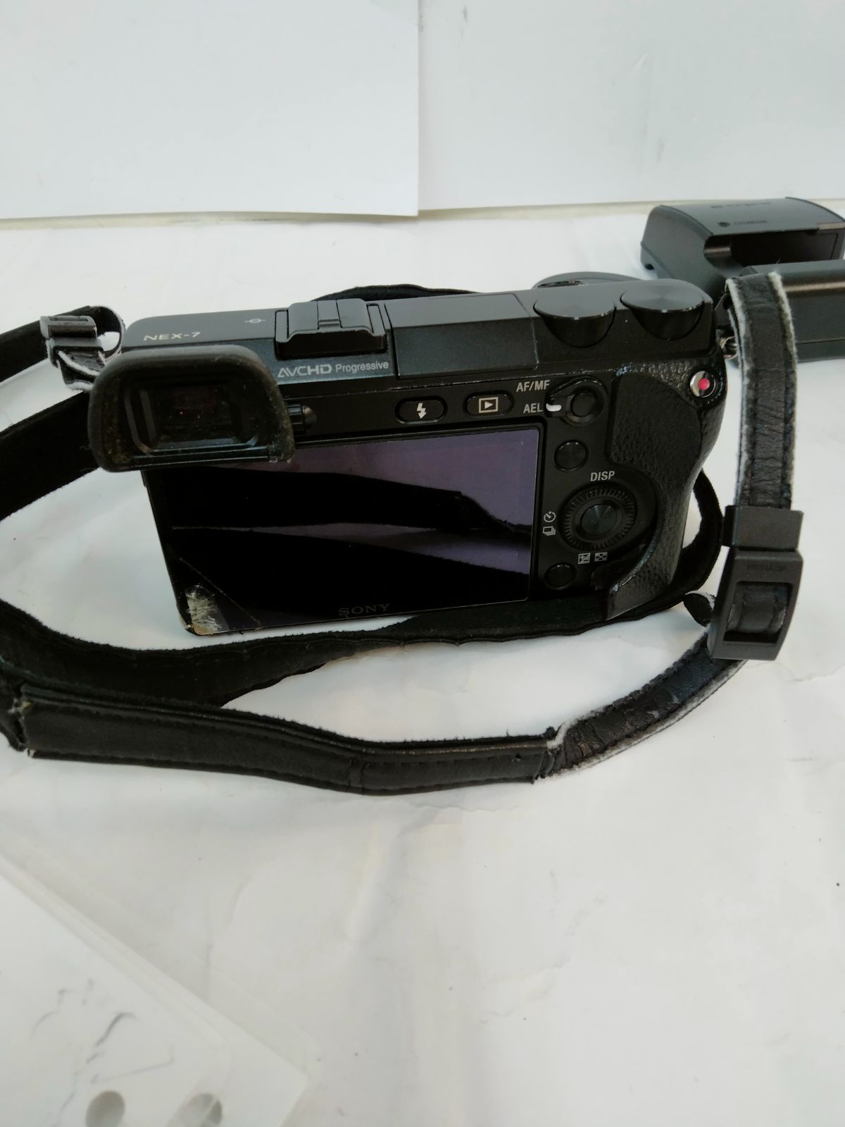 ジャンク SONY α nex-7 ミラーレス一眼レフカメラ ブラック 2430万画素