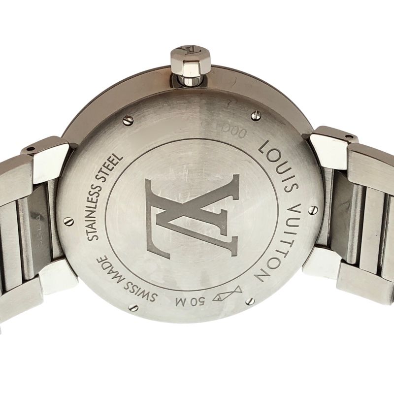 ルイ ヴィトン LOUIS VUITTON タンブール Q 1 D 00 SS メンズ 腕時計