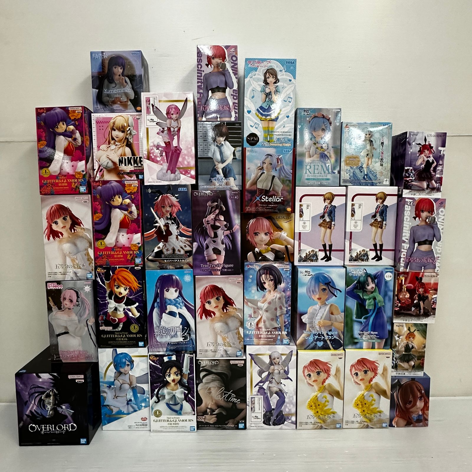 口発送 美少女 フィギュア まとめ ウマ娘 リゼロ 他 外箱ダメージあり smbfig 092948