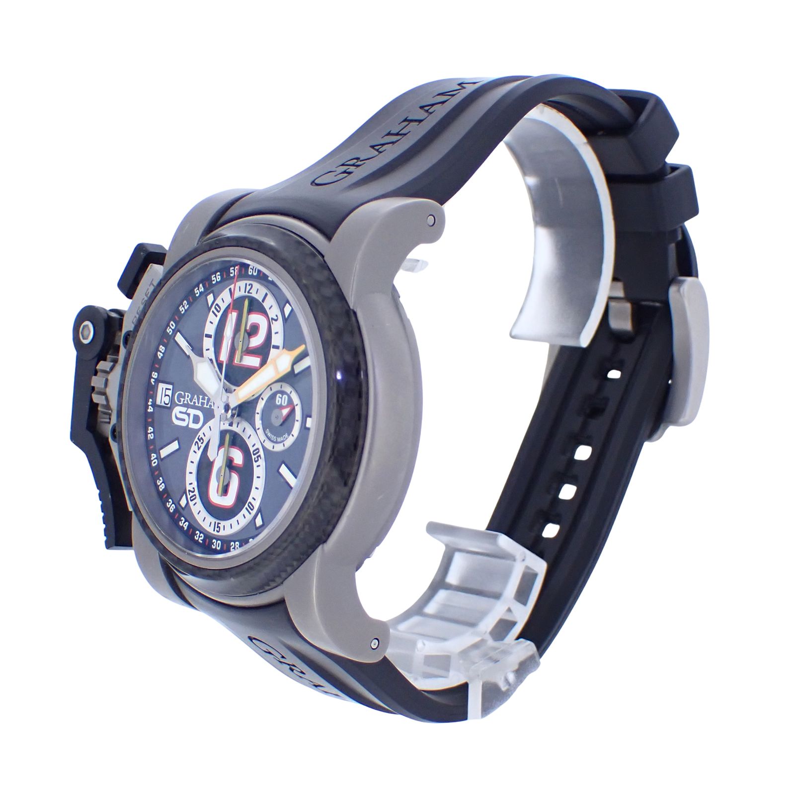 100本 グラハム クロノファイター オーバーサイズ 20 VKI メンズ腕時計