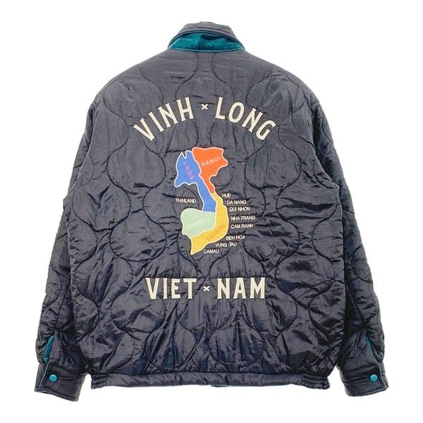 HOUSTON ヒューストン リバーシブル ベトジャン ジャケット ブルゾン