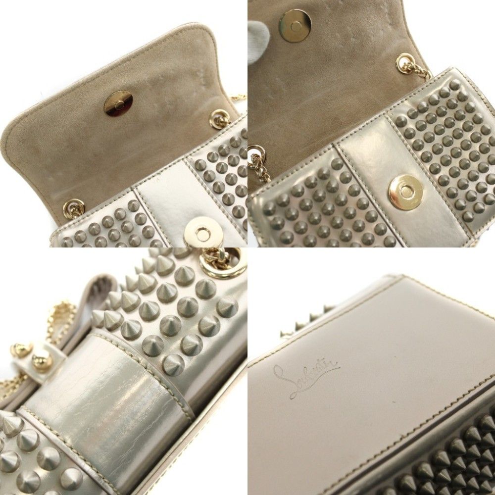 美品Louboutinクリスチャンルブタンショルダーバッグスウィートチャリティー クリスチャンルブタン Christian louboutin スウィート チャリティー