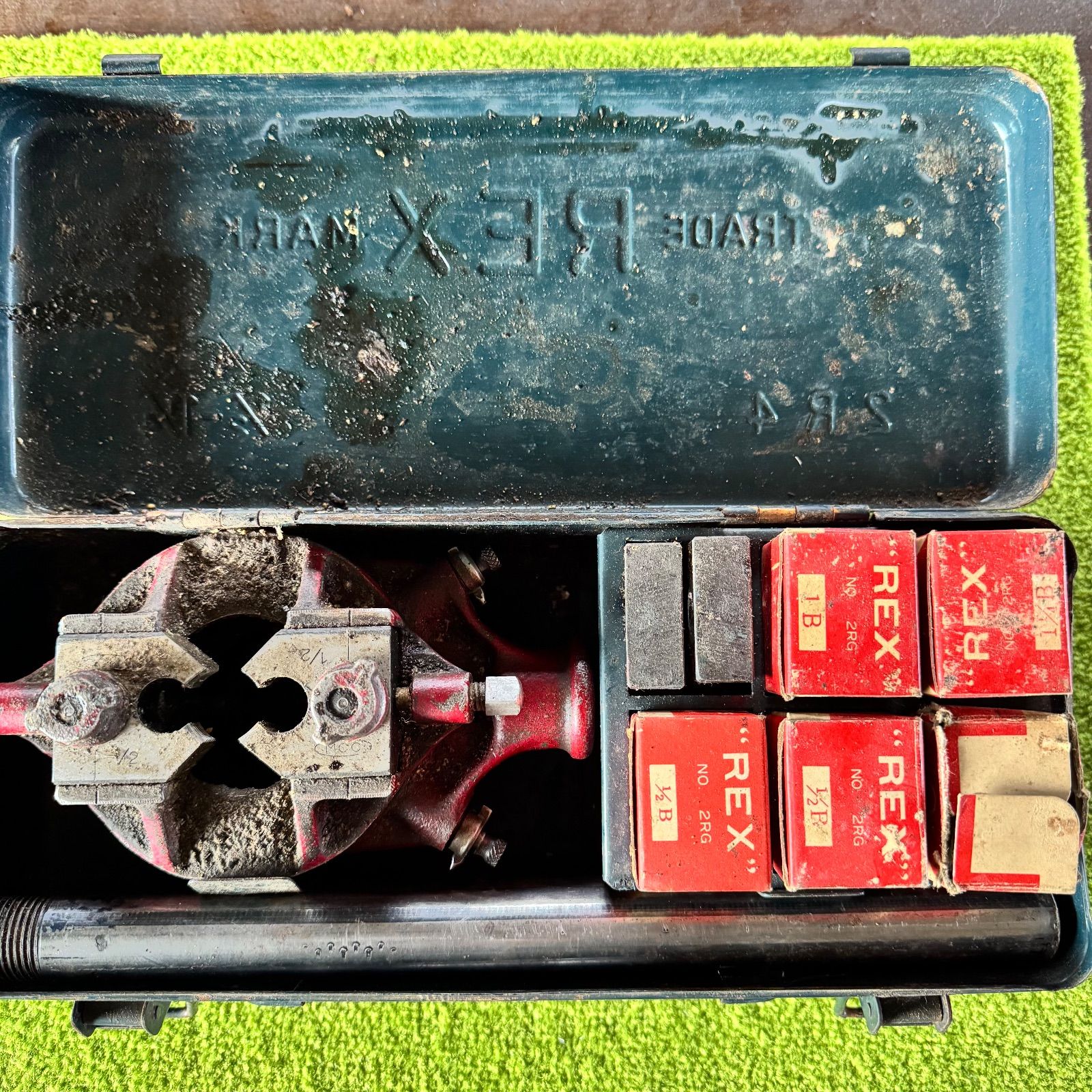 REX レッキス パイプねじ切り器 2 R 4 リード型 手動 品 配管工具