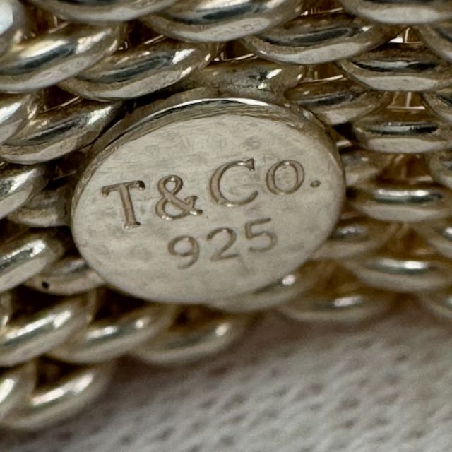 ティファニー 10号 サマセット リング メッシュ 指輪 - メルカリ