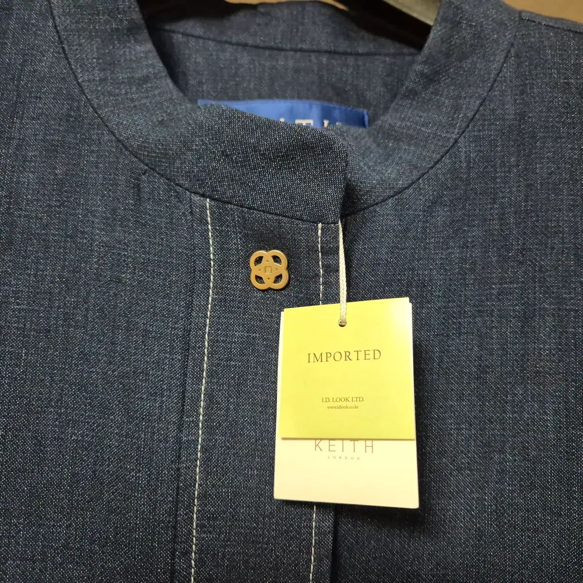 55 キース KEITH デニムジャケット フラワーゴールドボタン