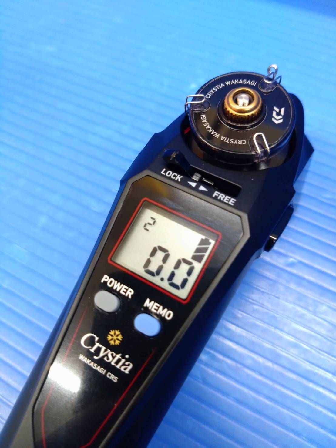 ダイワ クリスティア ワカサギCRS マッドブラック 電動 駆動確認済み