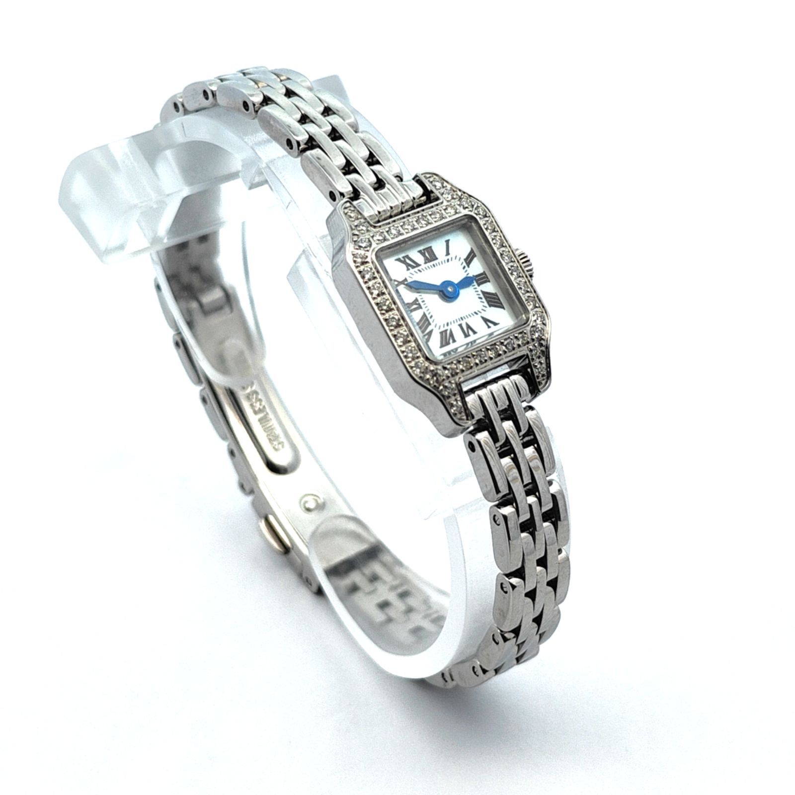 レディース時計 Lunage 天然ダイヤモンド0.26 ct付き