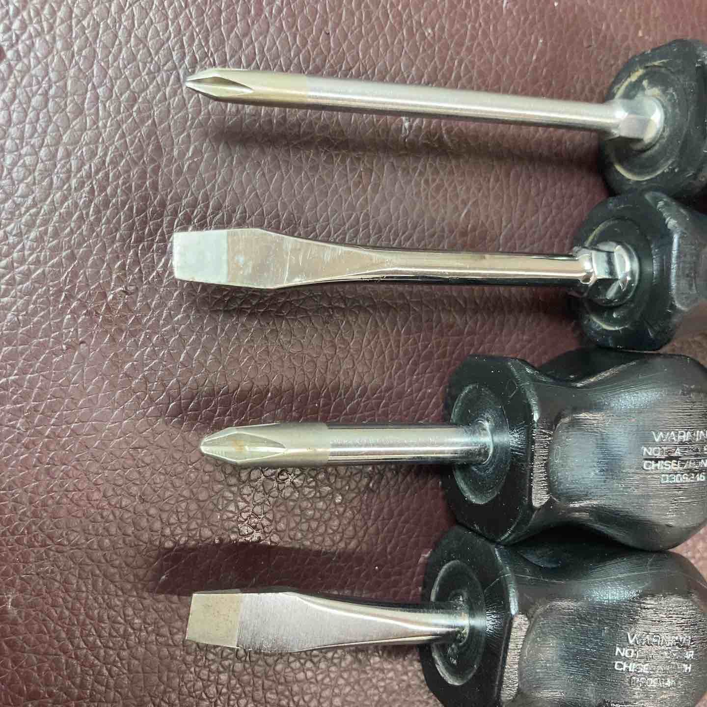 中古品】スナップオン(Snap-on) ドライバー8本セット SDD1～6 SDDP22