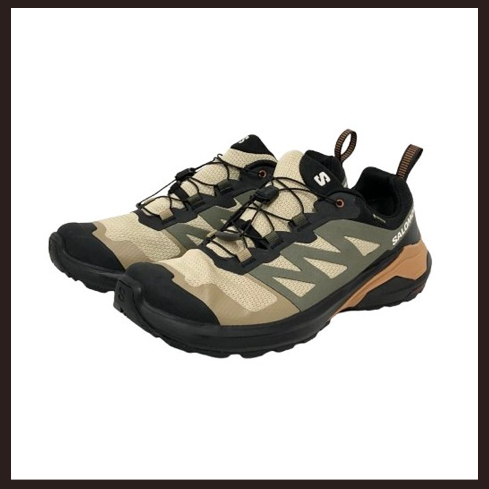 SALOMON サロモン X- GORE-TEX カーキ系 26.5 cm