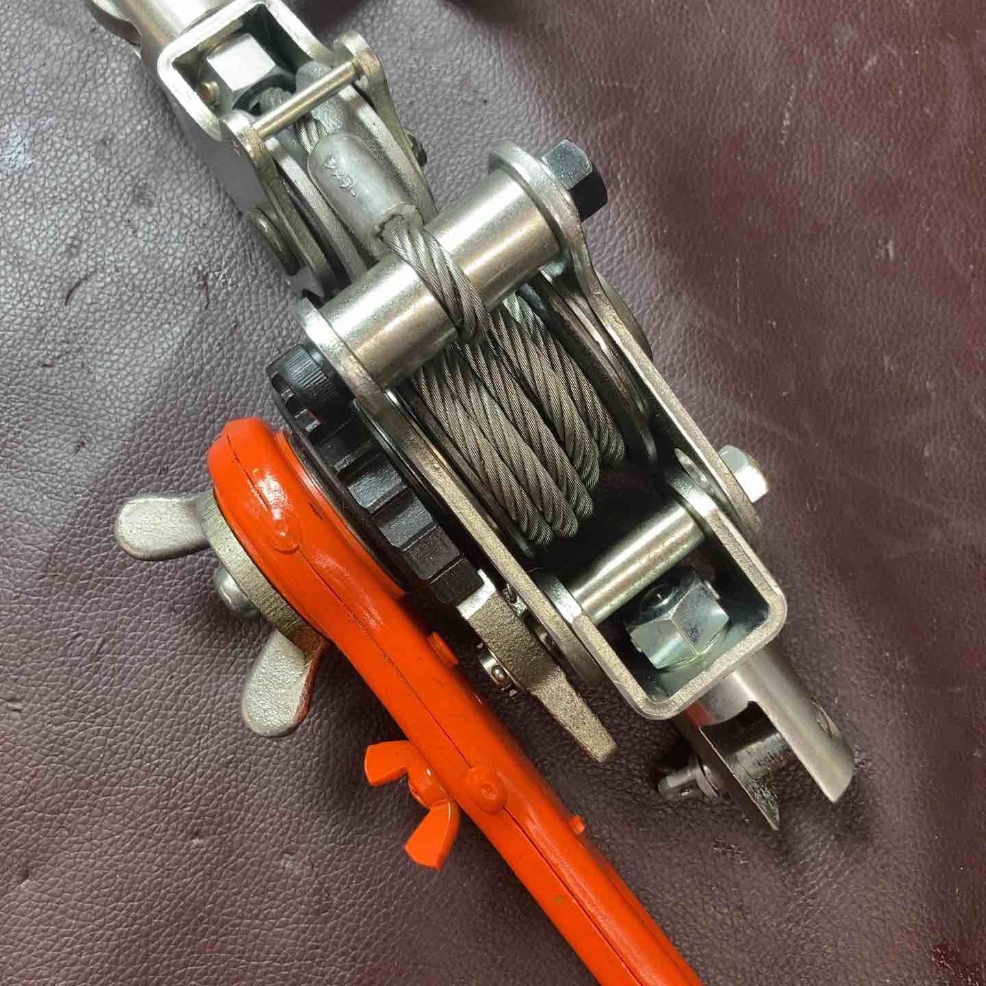  品 永木精機 NGK シメラー S 4 P-40 C 4型 1000 kg用 張線機 その他 特殊工具