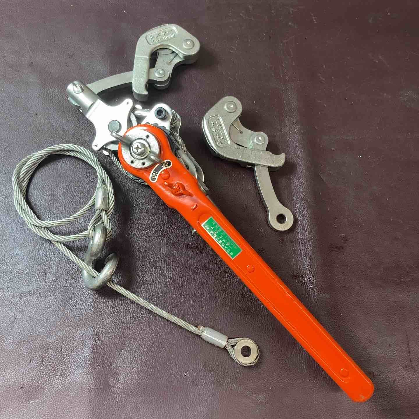 品 永木精機 NGK シメラー S 4 P 40 C 4型 1000 kg用 張線機