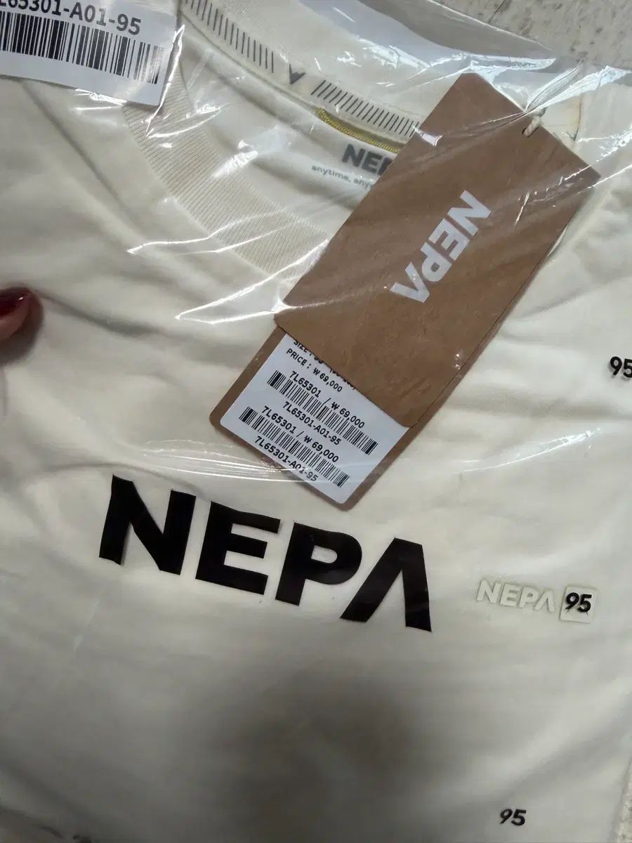 NEPA Tシャツ 95 登山ウェア 長袖Tシャツ