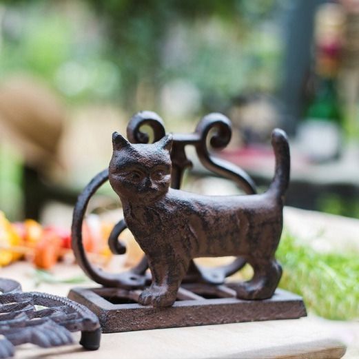 ナプキンスタンド　ナプキンホルダー　アンティーク　ヴィンテージ　ドイツ ナプキンホルダー ナプキンスタンド 卓上 収納 鋳鉄 収納ホルダー